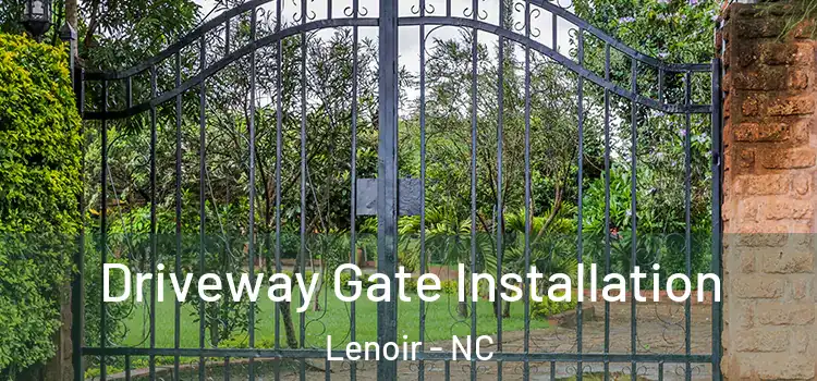 Driveway Gate Installation Lenoir - NC
