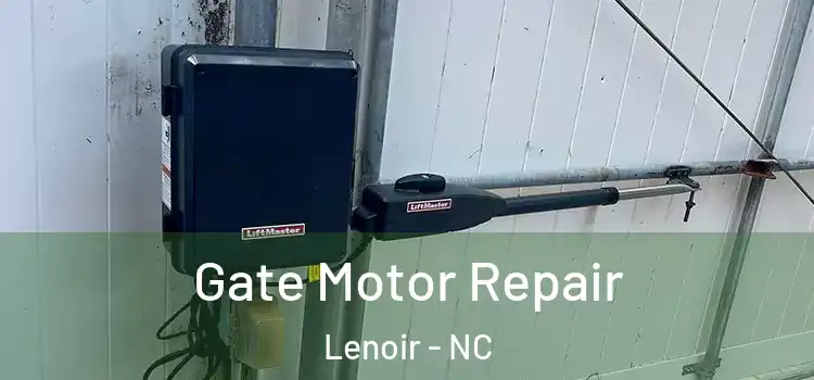 Gate Motor Repair Lenoir - NC